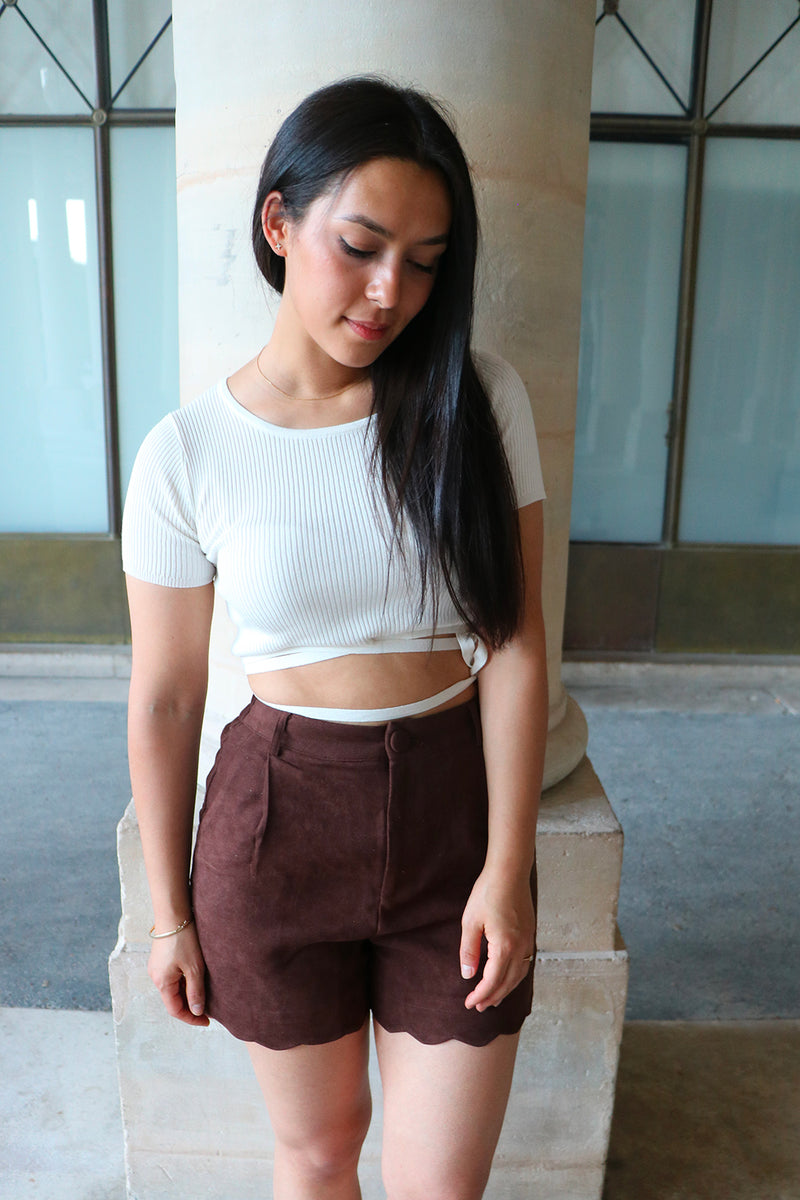 Iris crop top